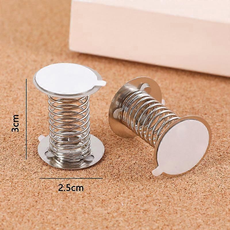 10Pcs Toy Dashboard Spring Base Toy Accessories 2.5Cm Head Swing Dashboard Shaking Diy Replacement Springs Bases