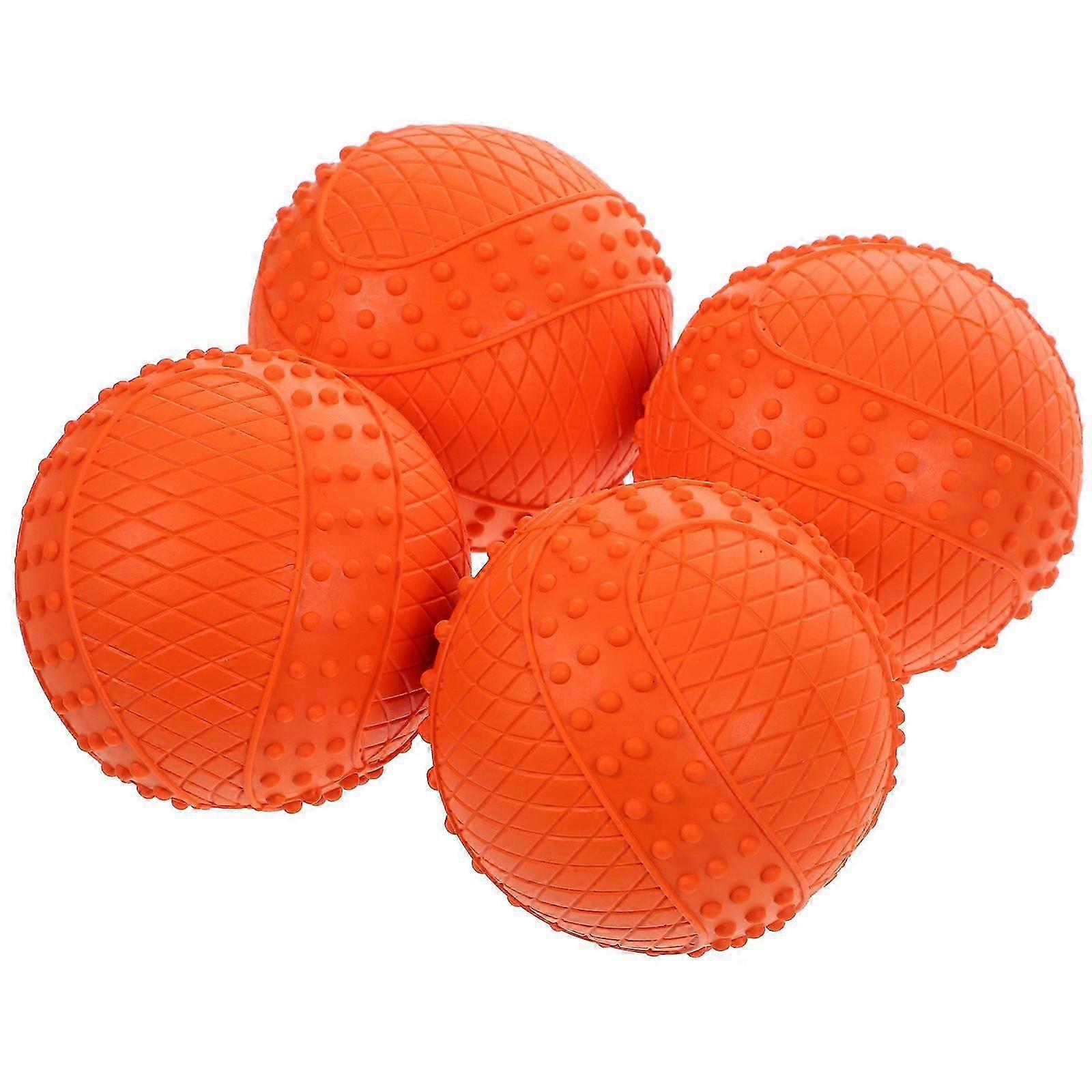 Soft Squeaky Balls For Dogs High Toughness 4Pcs