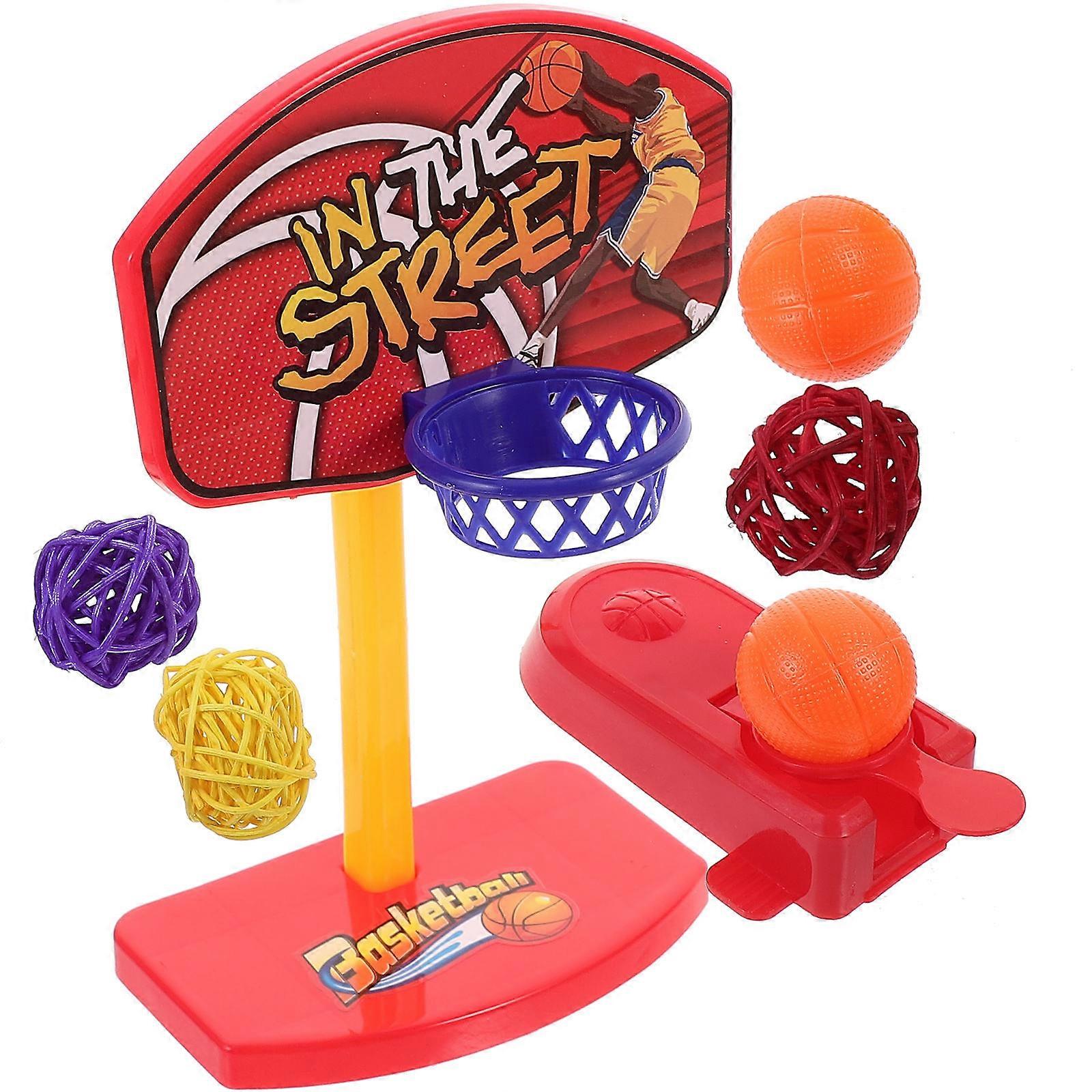 Pet Bird Training Toy Parrot Basketball Plaything Mini Size Mental Development 1 Set