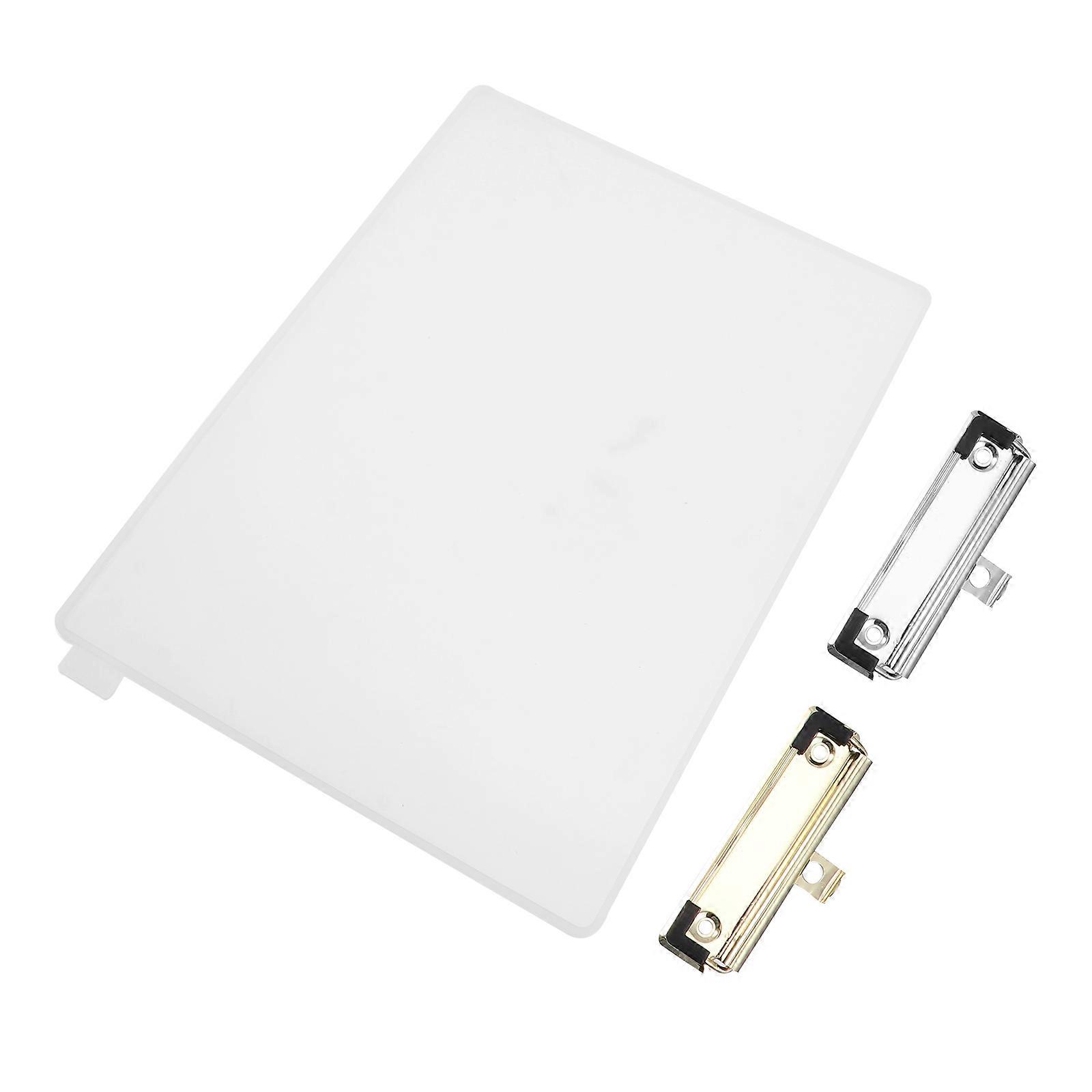 Clipboard Mold For DIY Crafts Flexible File Folder Making 32.5X23.7cm Assorted Color 1 Set