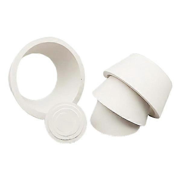 9 funnel-shaped rubber filter adapters