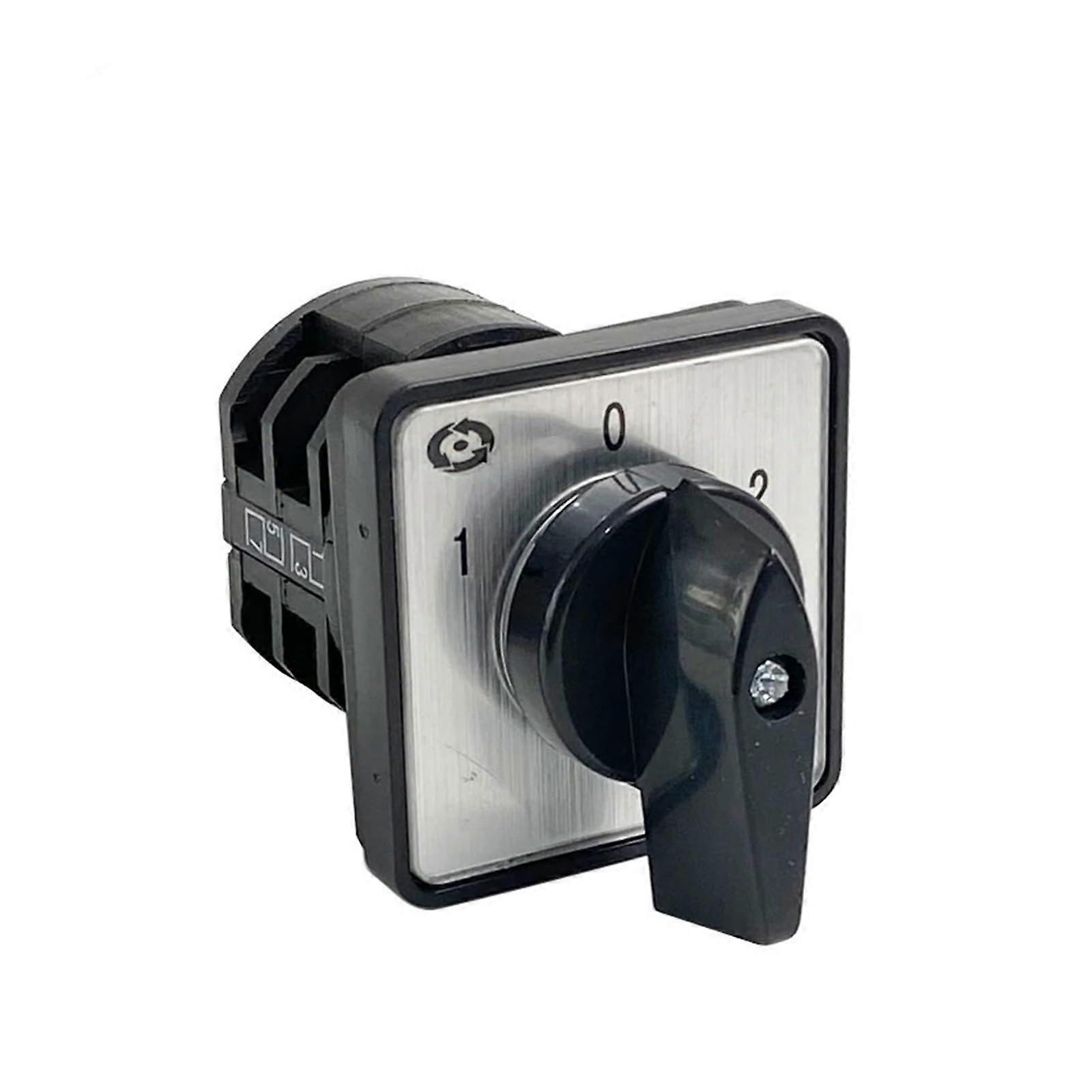 3 Position 660V 10A Control Circuit DIY LW810/2 Switching 2 Pole 8 Terminals Silver Contact Rotary Cam Switch
