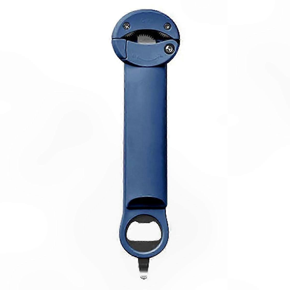 Multi-Function Kitchen Gadget for Effortless Bottle and Jar Opening in Blue
