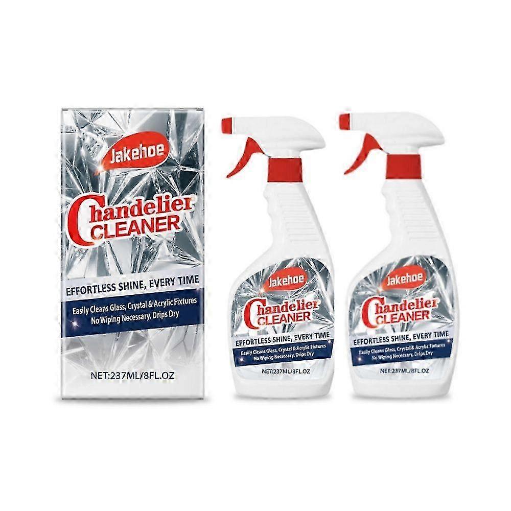 Chandelier Cleaner Drip Dry Spray, No Wipe Dust Remover for Chandelier