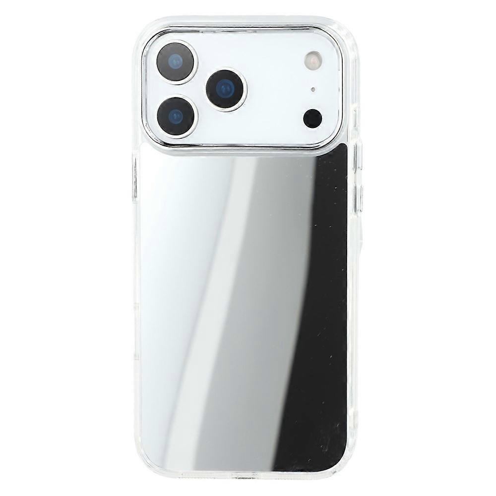 Compatible For iPhone 17 Pro Case Electroplating Mirror Design Shockproof TPU + Acrylic Phone Cover