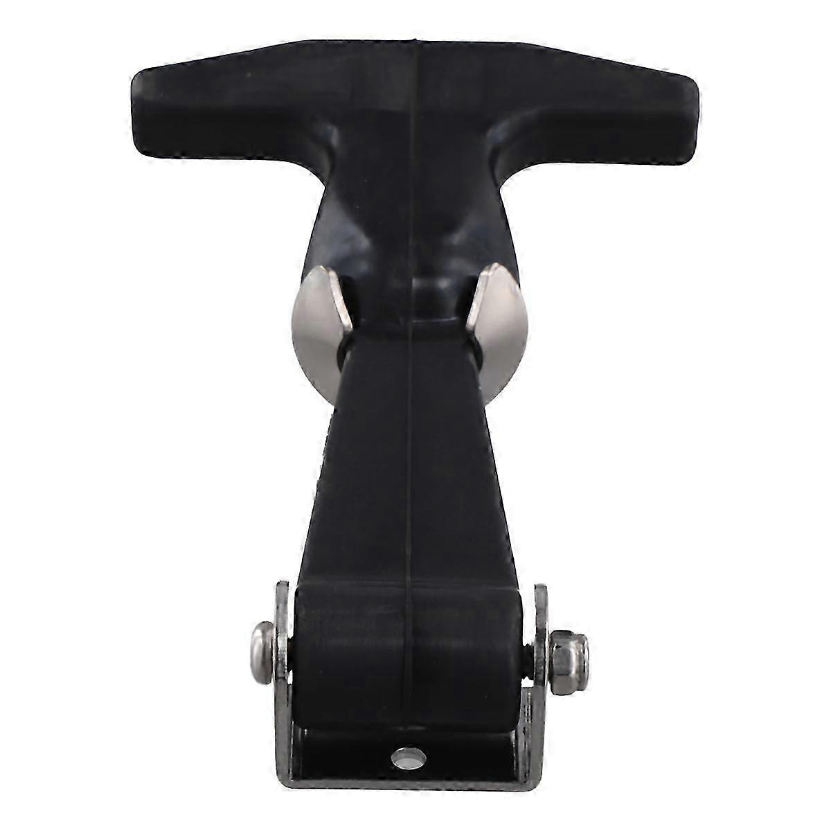 Elastic Buckle Flexible T-Handle Hasp Flexible Draw Latches Handle Hasp Brackets Tool Box Clip Stainless Steel
