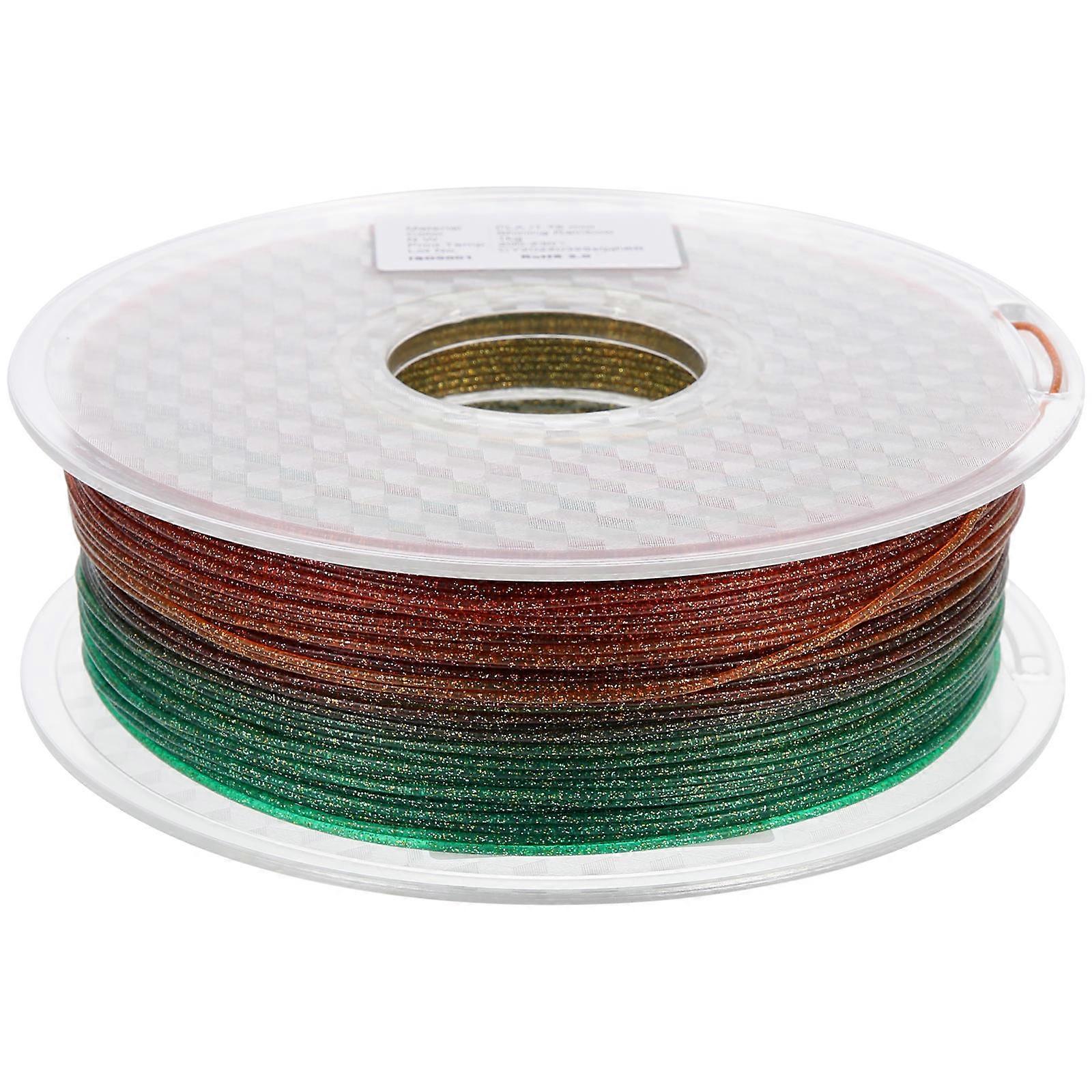 Versatile 1.75mm Colorful Filament For 3D Printing Professionals With Smooth Printing Experience 1Pcs