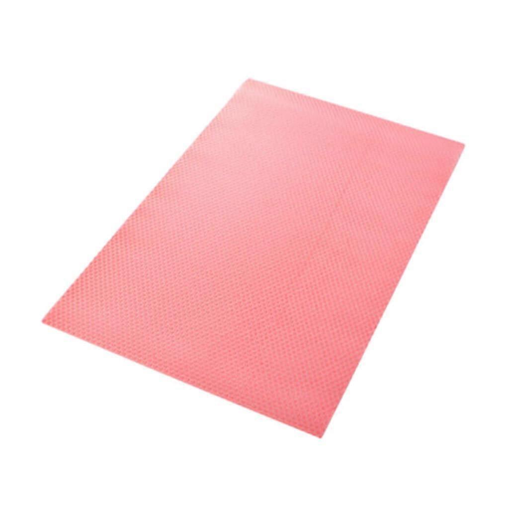 Antibacterial Fridge Mat, Refrigerator, Clean, Easy to Clean, Pink, 45 x 30 cm, 4 Pieces