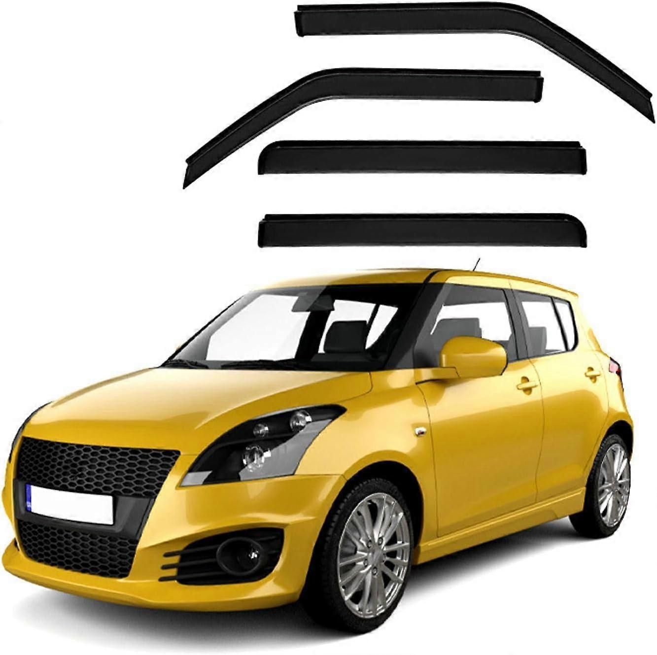 Rain protection side windows for Suzuki Swift MK2MSF 20102016, Car Comfort Wind deflector Rain deflector Smoke deflector