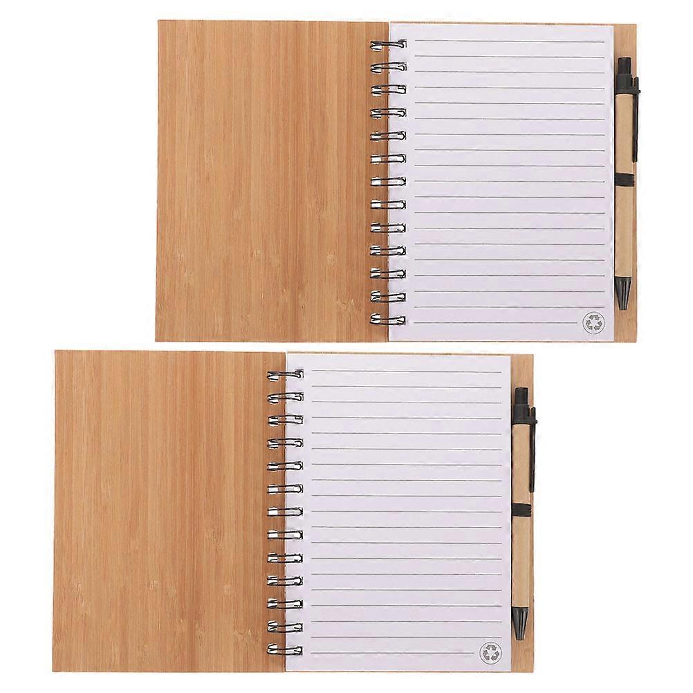 Compact Planner Notepad with Paper for Office Use Multi Color 2 Sets