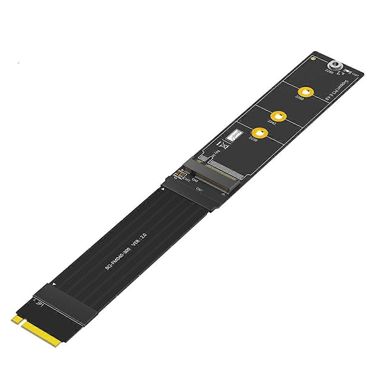 Upgrade Version 180 Degree NGFF M.2 M-Key NVME SSD Extension Cable