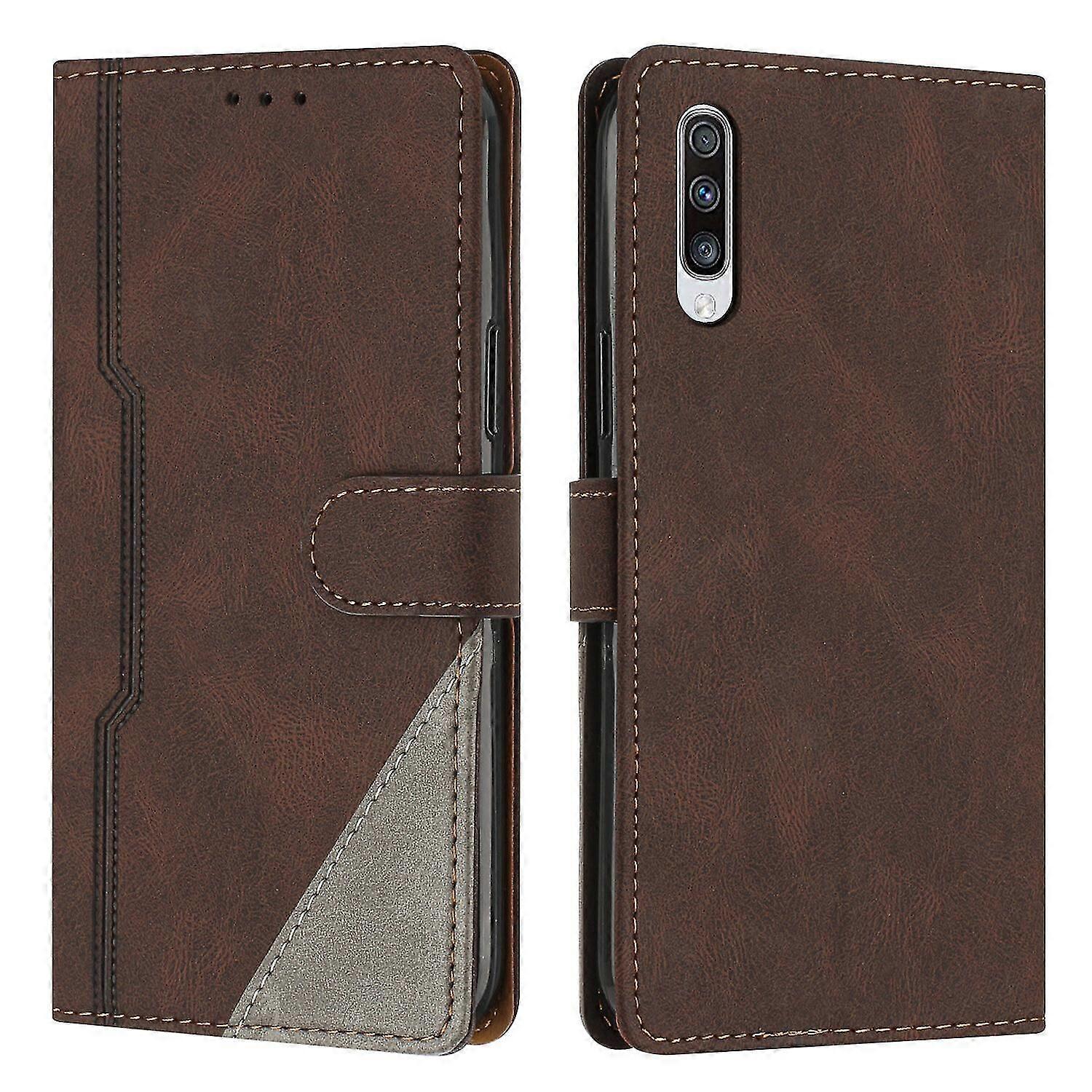 Leather Magnetic Clasp Case with Flip Wallet Stand Function Cover for