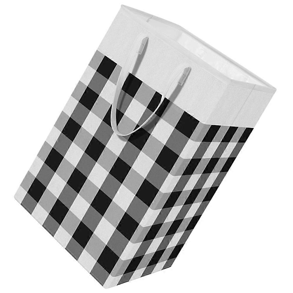 Collapsible Laundry Basket With Reinforced Handle Practical Design For Clothes Storage 62X40X30CM 1Pcs