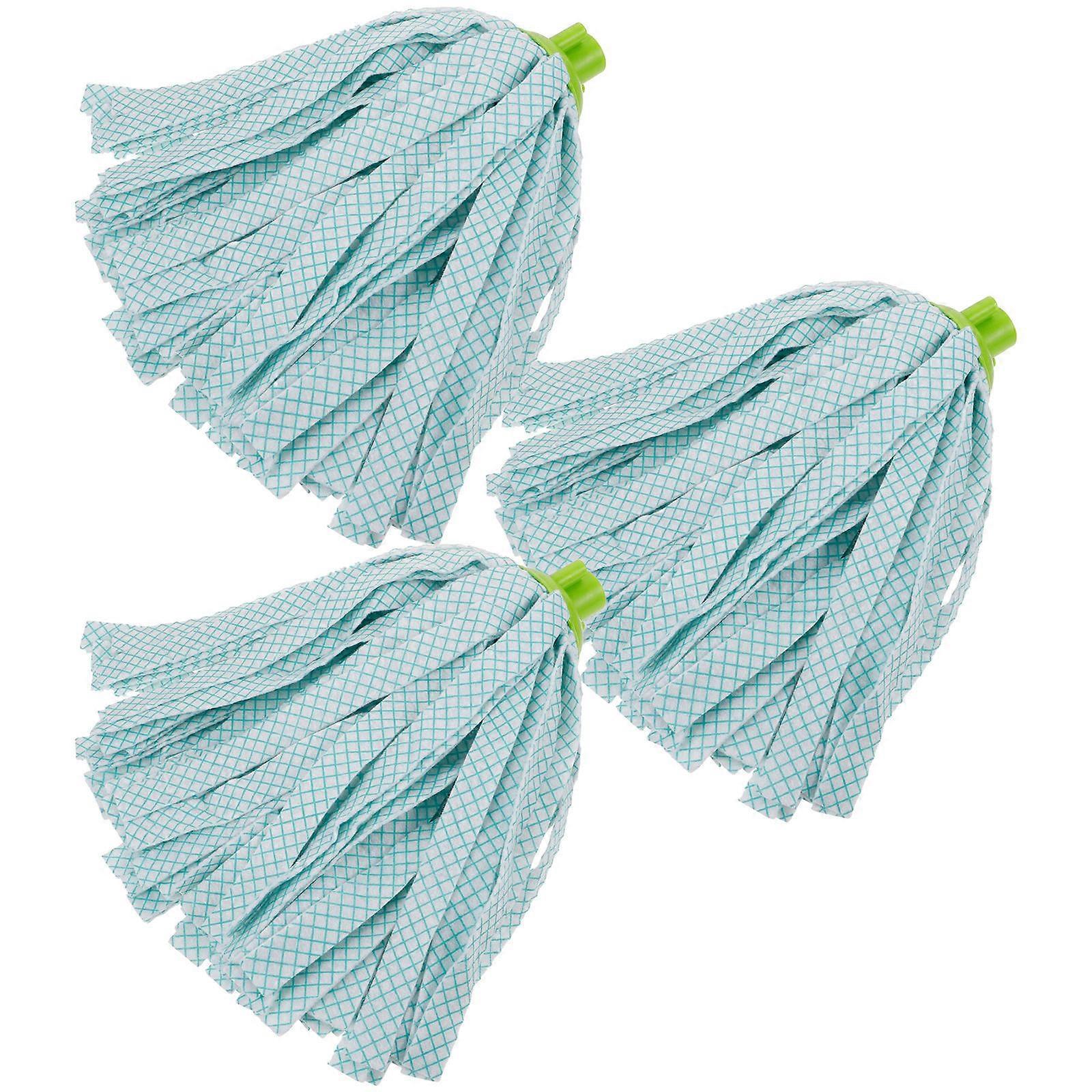 Mop Cloth Cover Replacement 3Pcs Mop Head Designed For Efficient Floor Cleaning Suitable For Homeowners Assorted Color