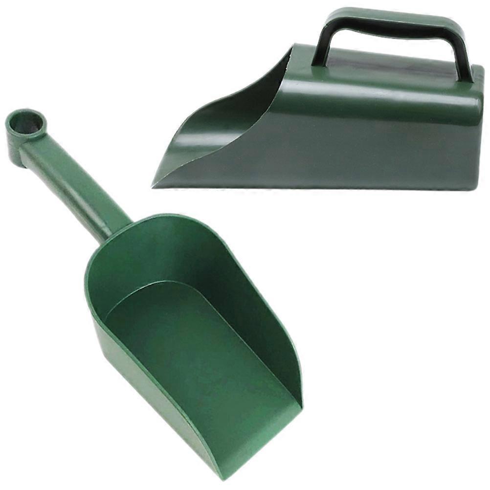 Here's a well structured product description and overview for the **2 Pcs Handheld Plastic Flower Soil Scoop Multi Functional Garden Tool**:
###