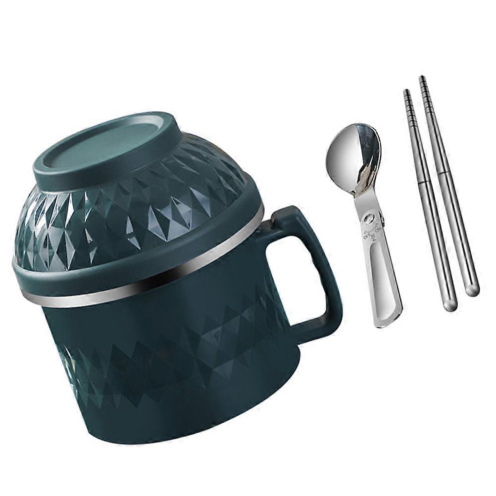Microwavable Instant Noodle Bowl Suitable For School Lunch Lightweight 1 Set