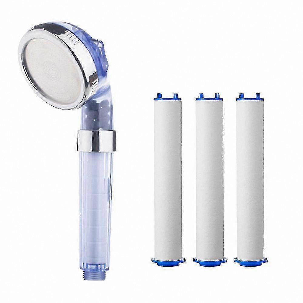 Premium 3-Speed Shower Head with PP Sediment Cartridge for Clean Water Filtration