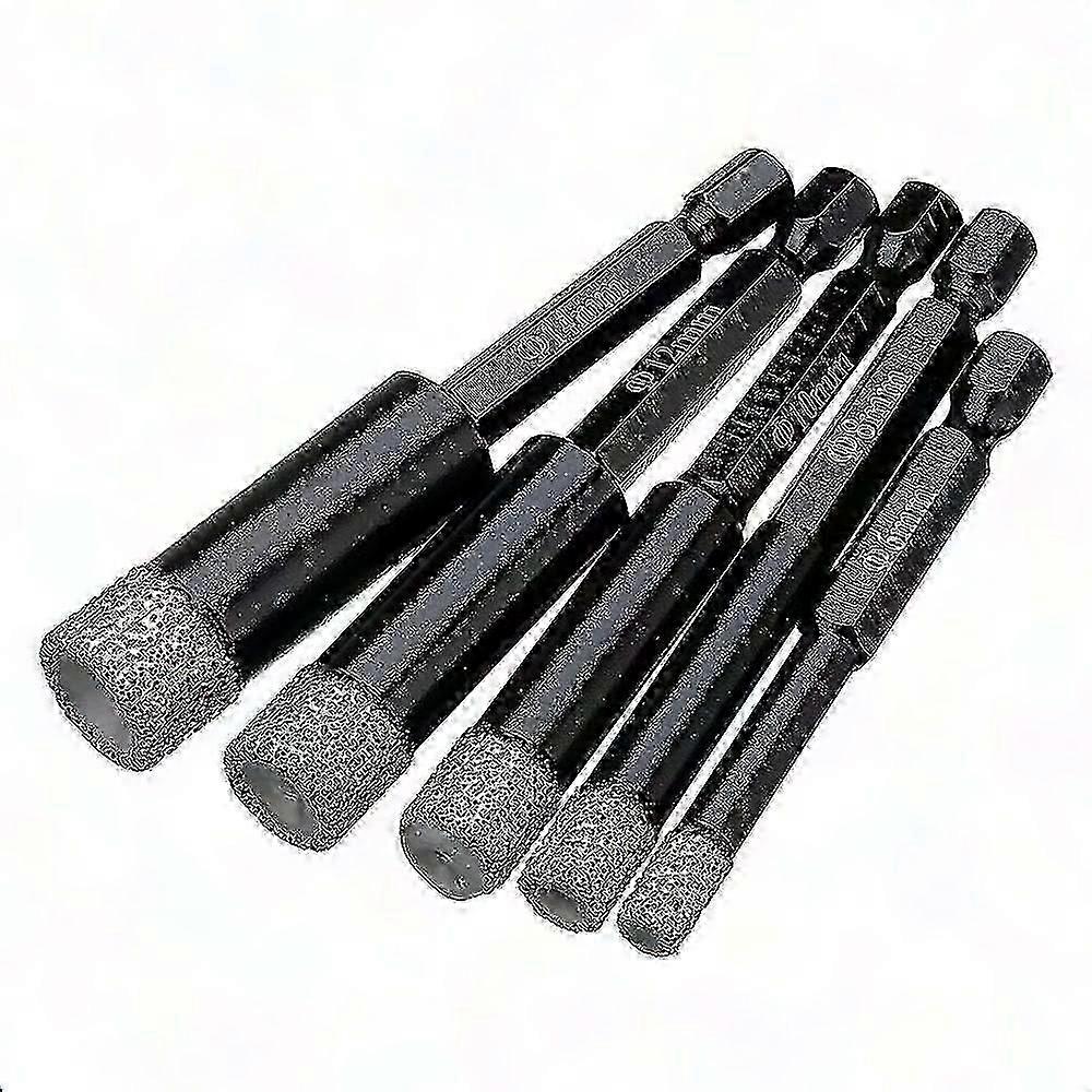 6mm Vacuum Brazed Diamond Core Drill Bits for Concrete Tile Glass