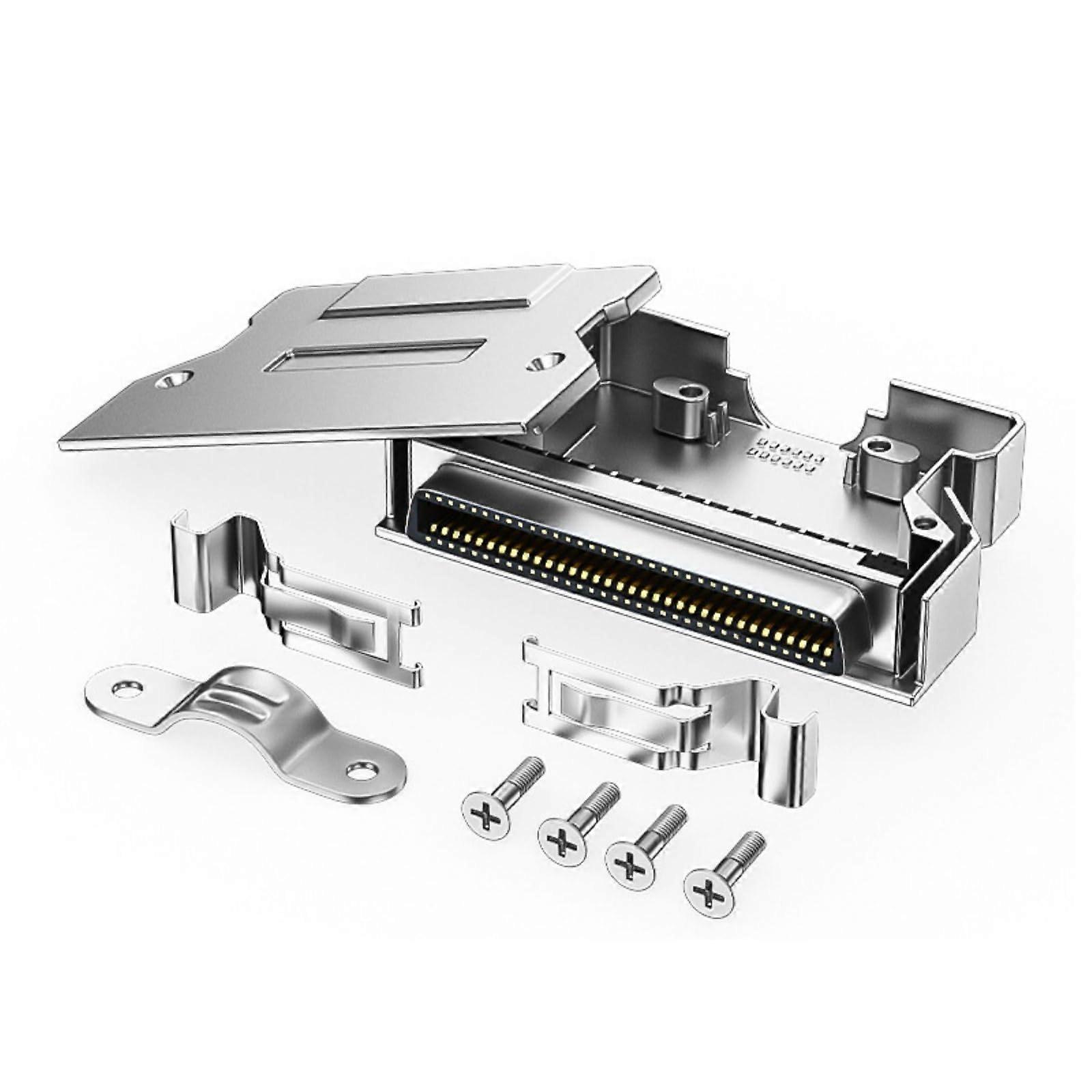 SCSI Interface Connectors Female Soldering Version CN14 To CN68 Copper Plated Contacts CN14/20/26/36/50/68 CN68 Female