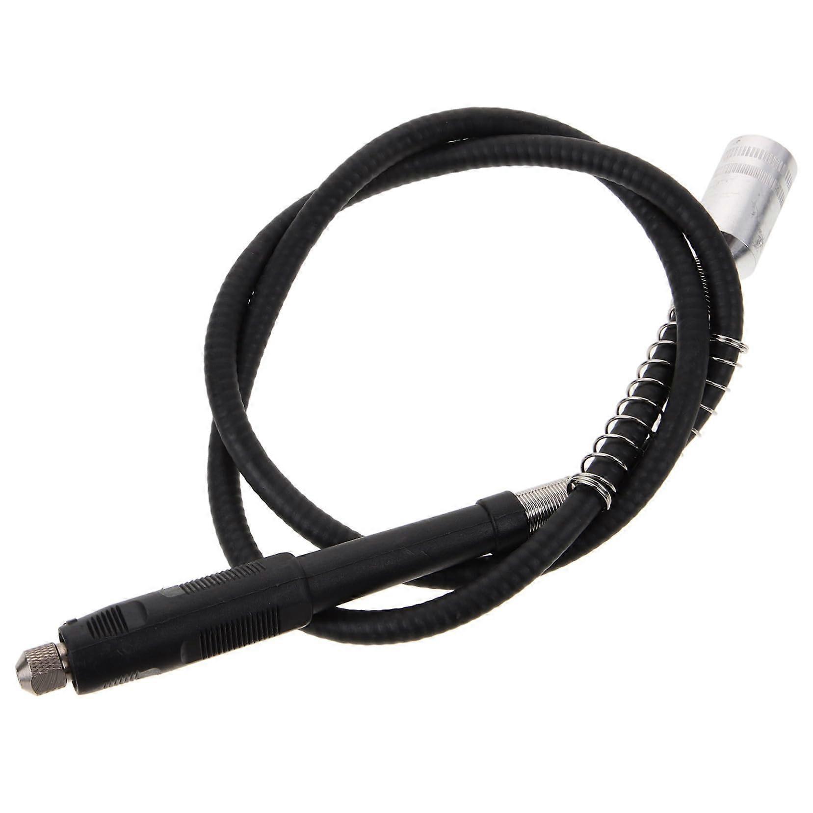 Flexible drill shaft adapter, bendable extension for precise grooving and hardtoreach areas