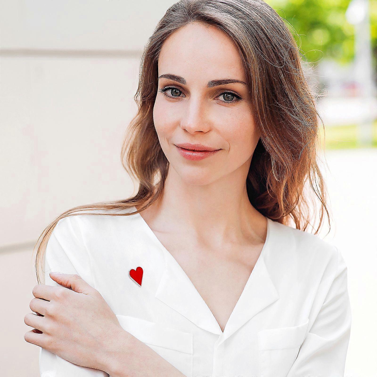 6pcs Poker Characters Brooch Poker Themed Alloy Brooch Pin Creative Badge Lapel Pin