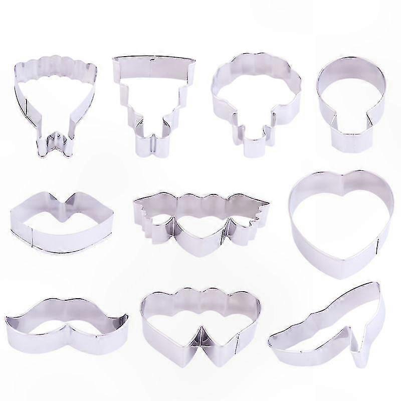5-Piece Baking Cookie Cutter Set