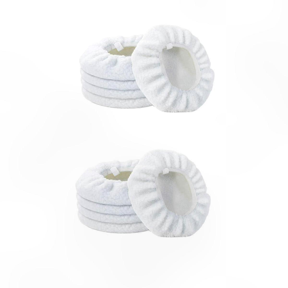 10-Pack 10" Polishing Pads for Car Waxing and Buffing