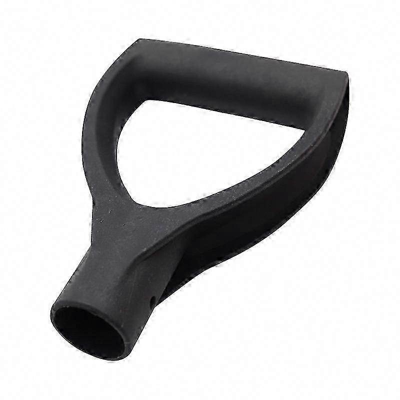 D-Shaped Plastic Spade Handle for Garden Fork and Shovel - Black Digging & Raking Tool Handle