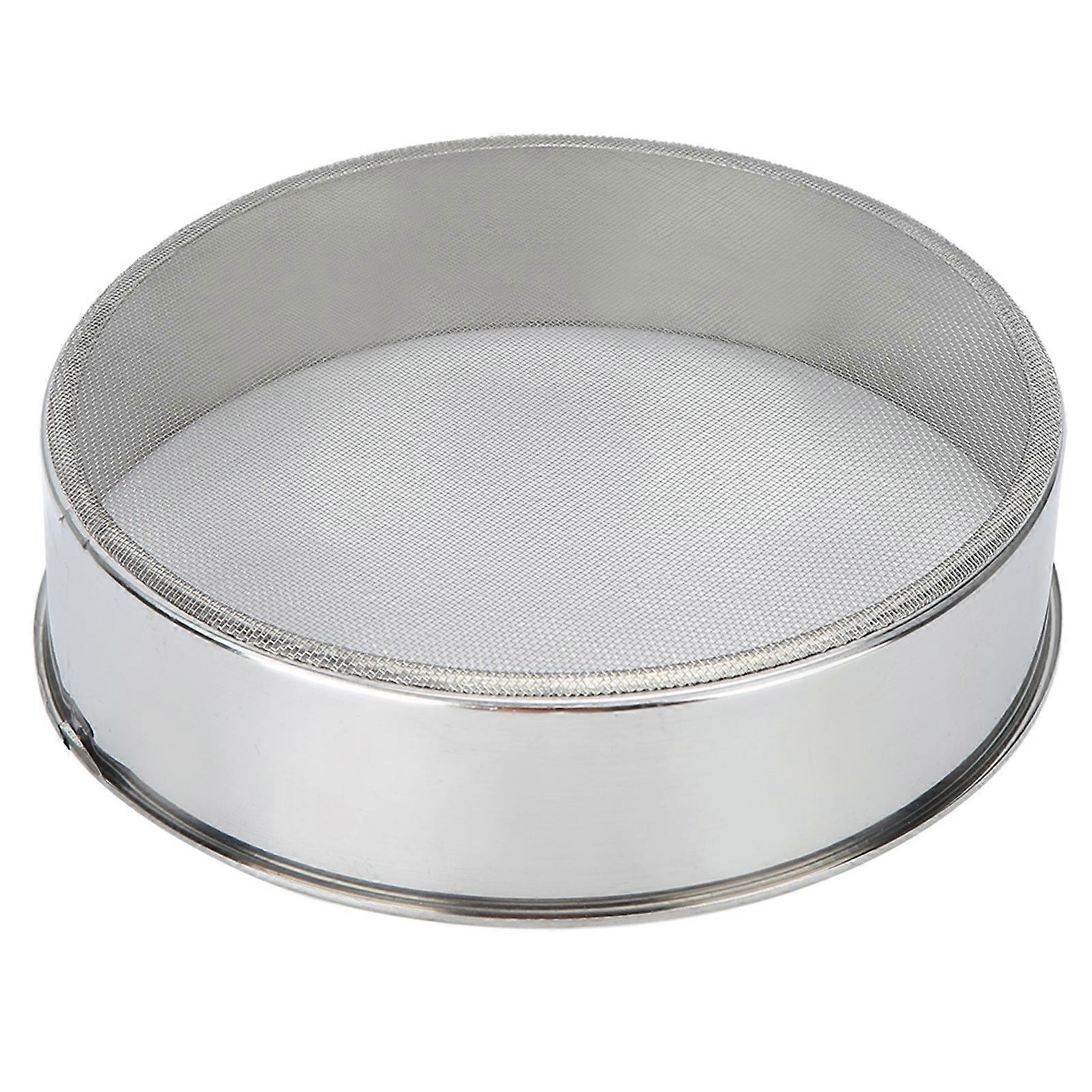 6Pcs Stainless Steel Flour Sifter Set 15.3-27cm Baking Strainers