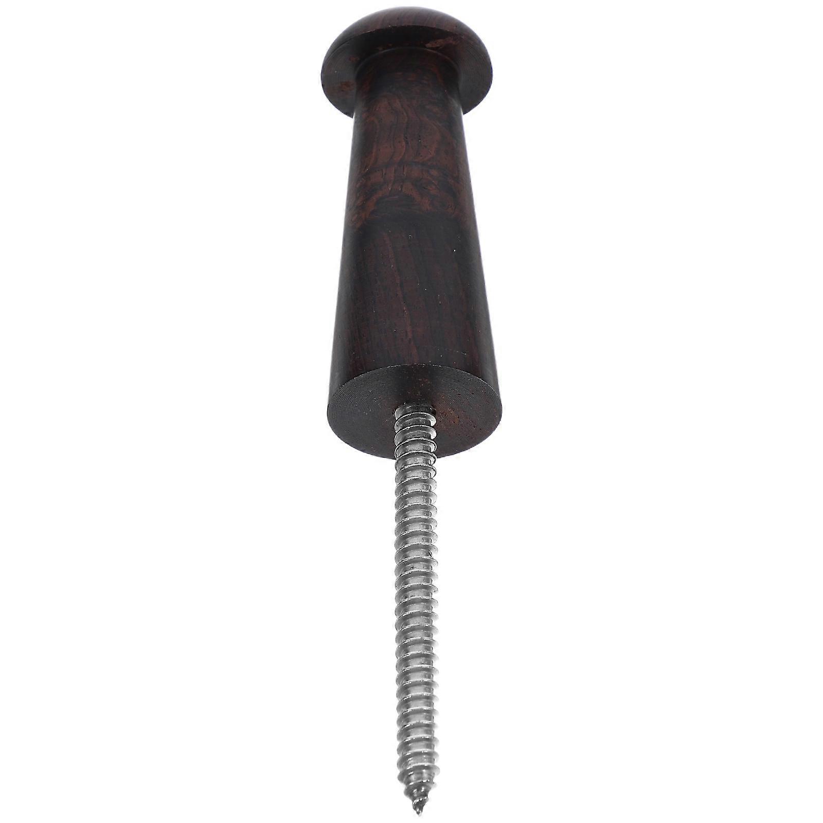 Guitar Stand Holder Wood Guitar Wall Hook for Instrument Owners Music Room Assorted Color Stainless Steel Material with Expansion Tube 1 Set