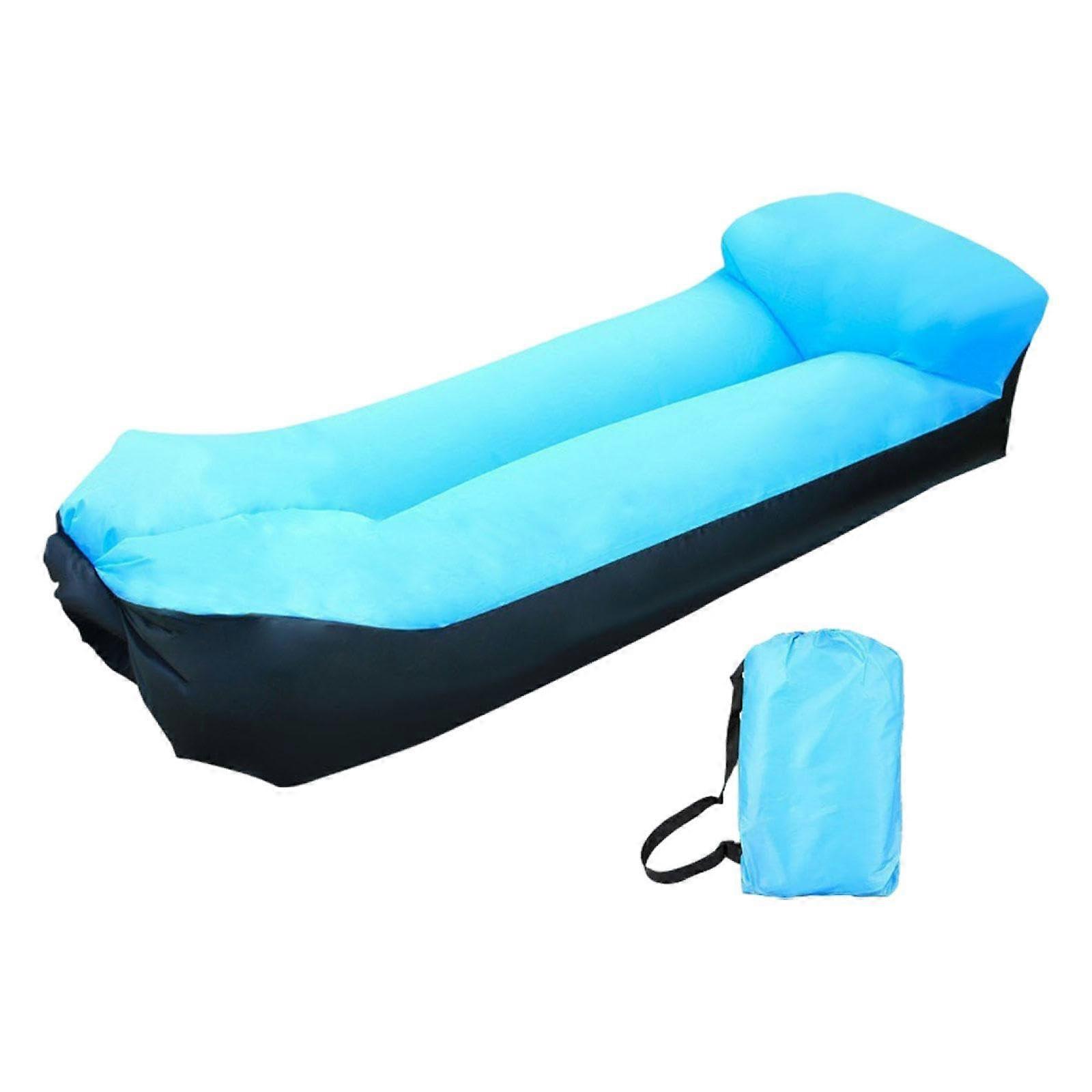 Inflatable Chair Ideal for Music Festivals And Lakeside Gatherings, Blue