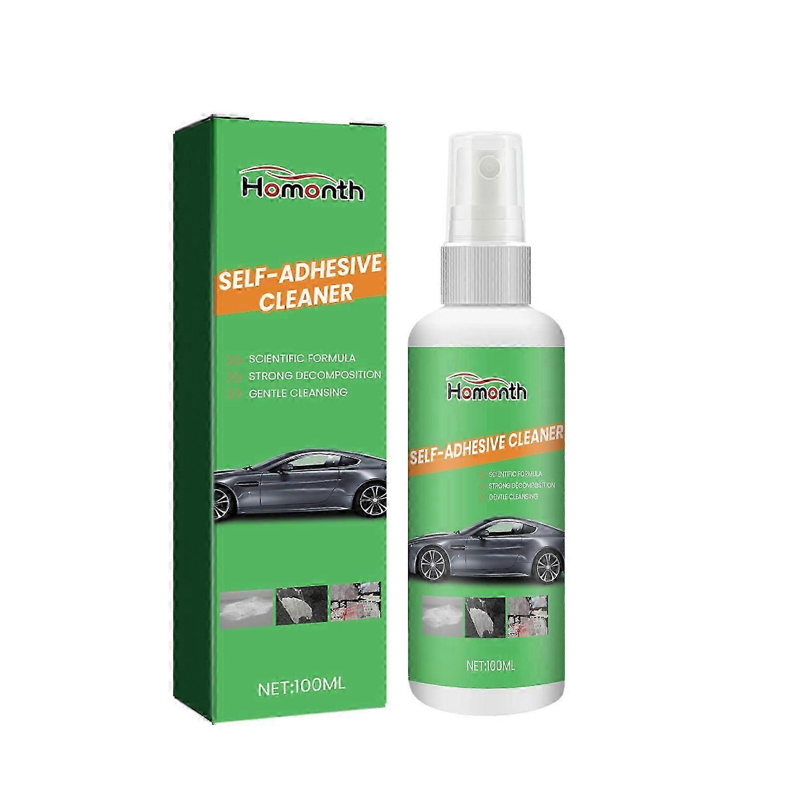 Homonth multifunctional door and window self-adhesive residue removal cleaning agent, car body window offset printing self-adhesive cleaning agent
