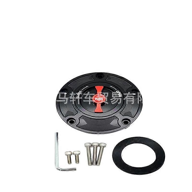 Aluminum alloy quick-release fuel tank cap, suitable for Honda CBR400R/CBR500R, easy to open and durable