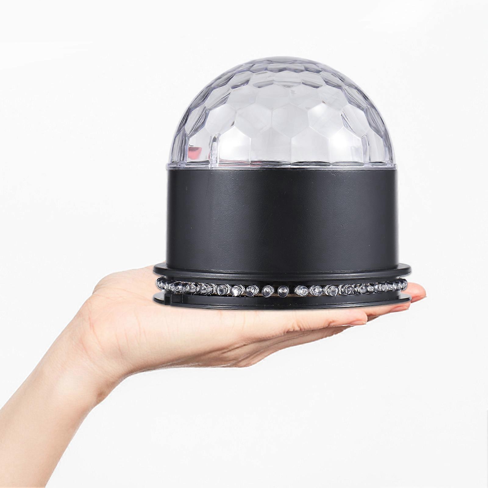 Mini Disco Light 15W RGB 5.12x5.12x4.84in Sound-Control Projector