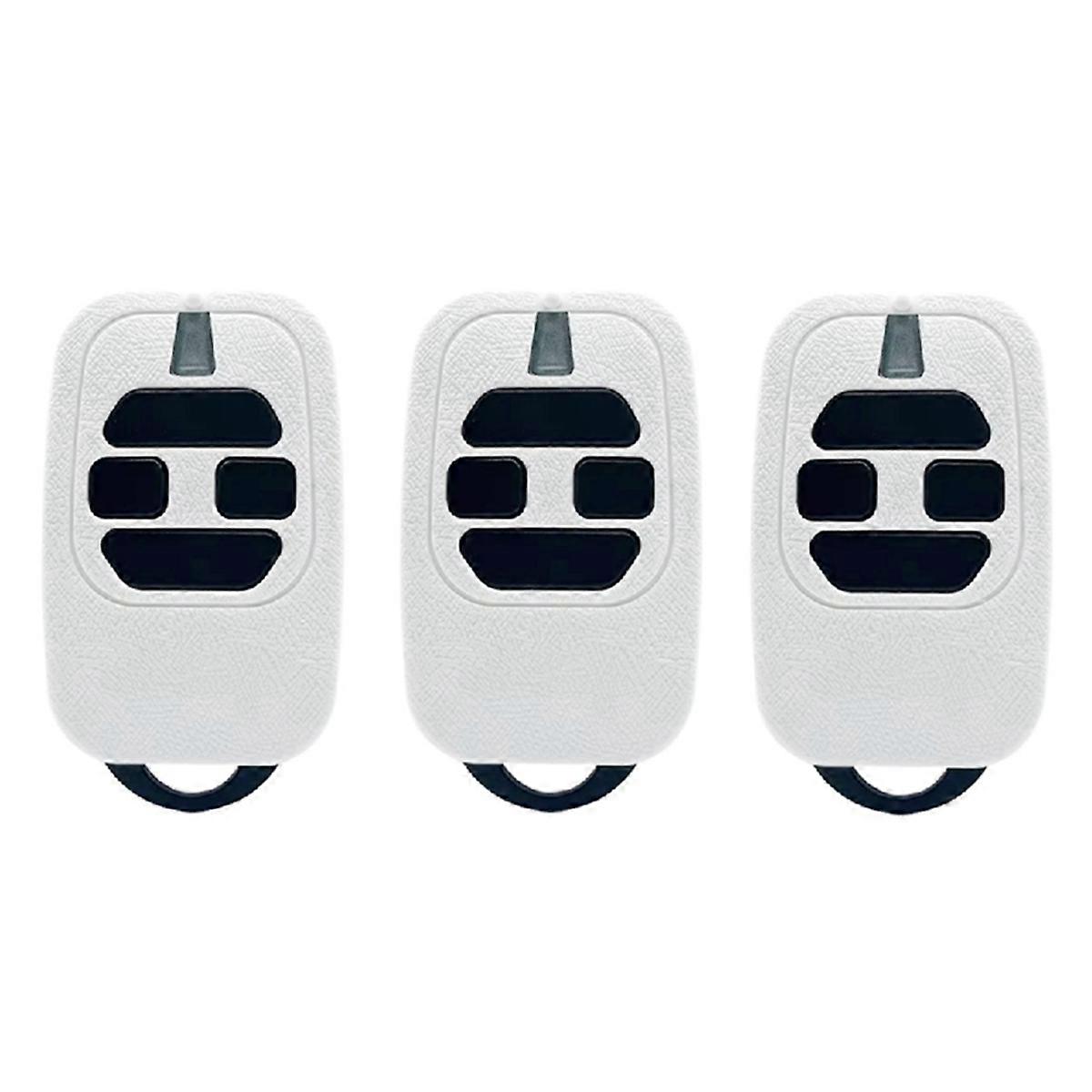 3Pcs Garage Door Remote Control 433.92MHz Rolling Code for GT4 GTI2 GTI4 Series Handheld Transmitter