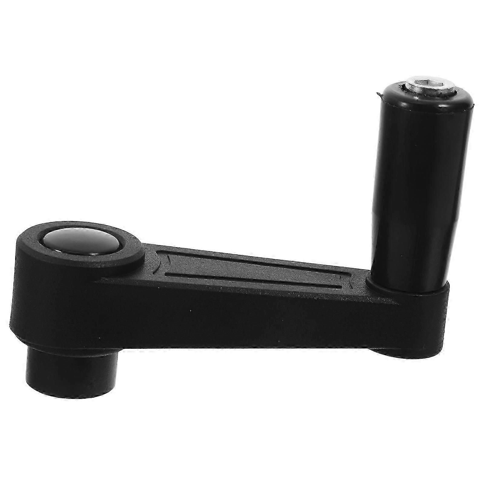 Awning Crank Handle Nylon Revolving Handle For Woodworking Machinery Black 8.50X7.00X2.50CM Efficient Operation 1Pack