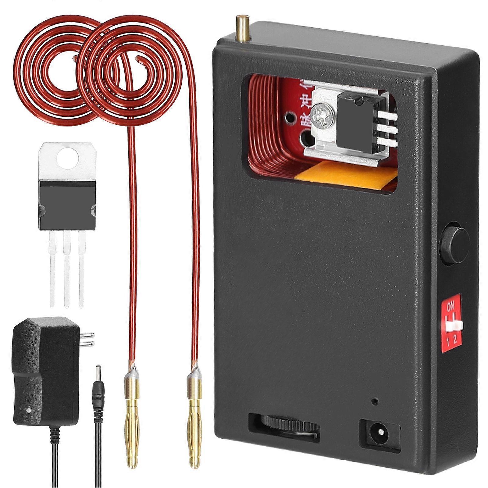 High Frequency Multifunctional EMP Generator Electromagnetic Pulse Device with Fingerprint Lock and Light Bulb Detection