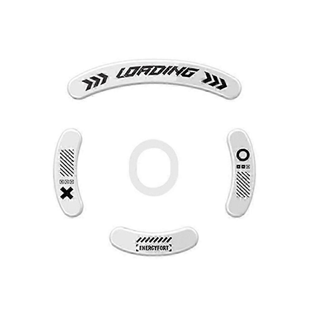 Replacement Mouse Feet for Logitech GPW Mouse - 1st Generation Super Smooth Polished White Edition