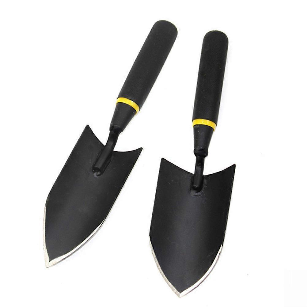 Garden Made of Manganese Steel for Gardening Use Black Ergonomic Handle 1pc