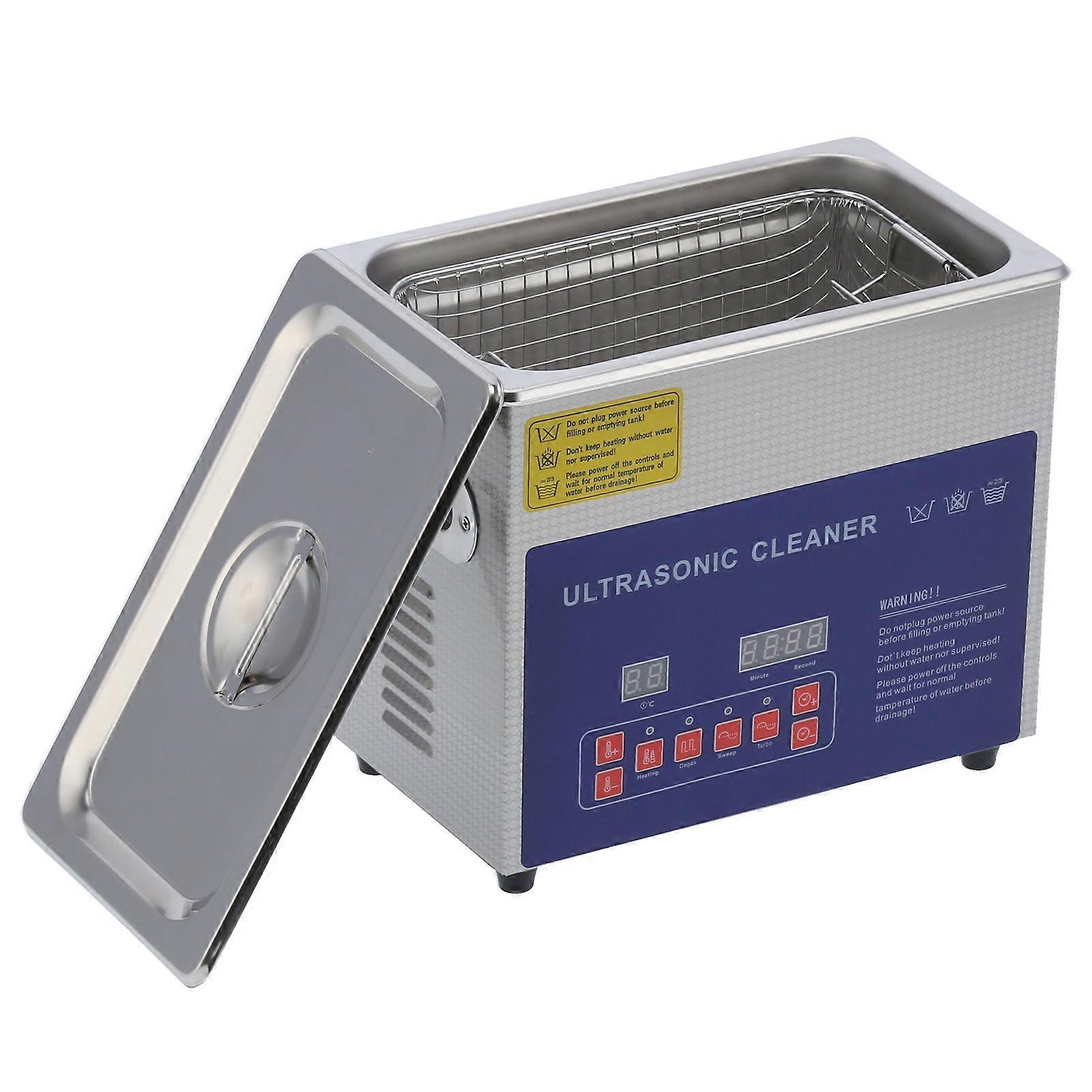 Ultrasonic Cleaner MH-020G 3L Dual Frequency 265x165x225mm EU Plug