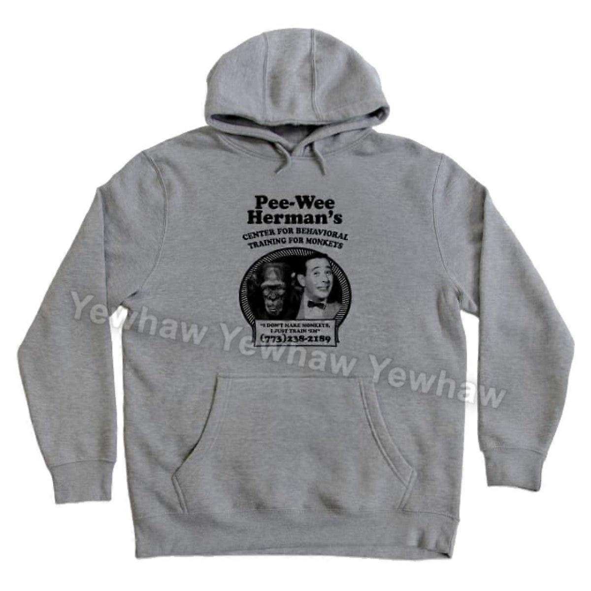 Pee-wee's Center For Behavioral Training For Monkeys Hoodie Peewee Unisex Sweatshirt Pullover With Pocket