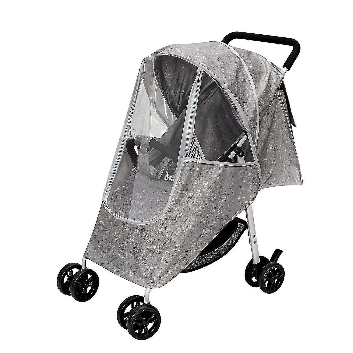 Stroller Rain Cover & Mosquito Net,weather Shield Accessories -
