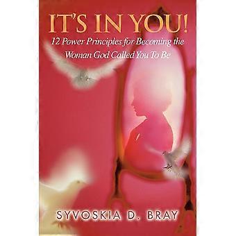 It's In You 12 Power Principles For Becoming The Woman God Called You To Be - Syvoskia D. Bray - Paperback - en Book
