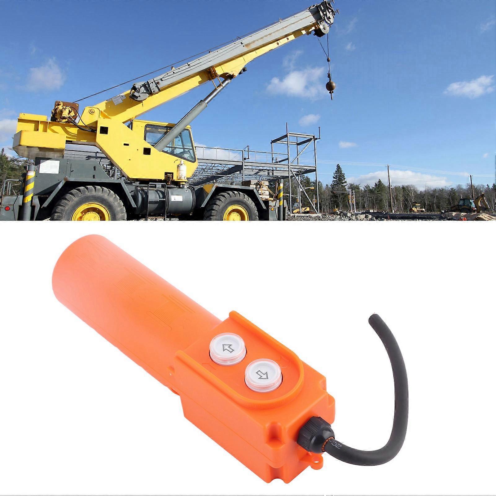 Waterproof Electric Crane Hoist Control Button Switch 220V