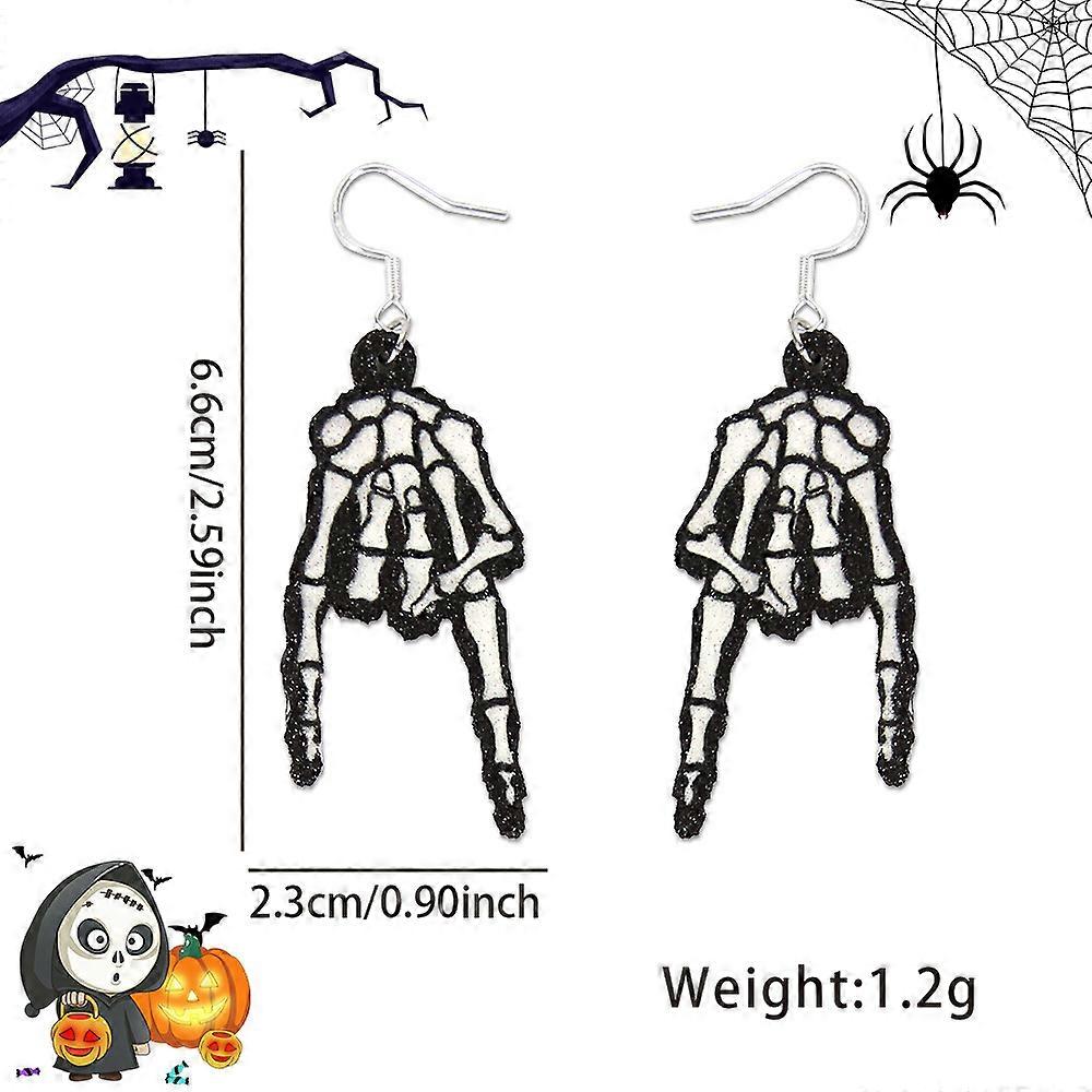 Boucles d’oreilles halloween, araignée, chauve-souris, boucles d’oreilles, adultes, enfants, décoration, horreur, boucles d’oreilles drôles