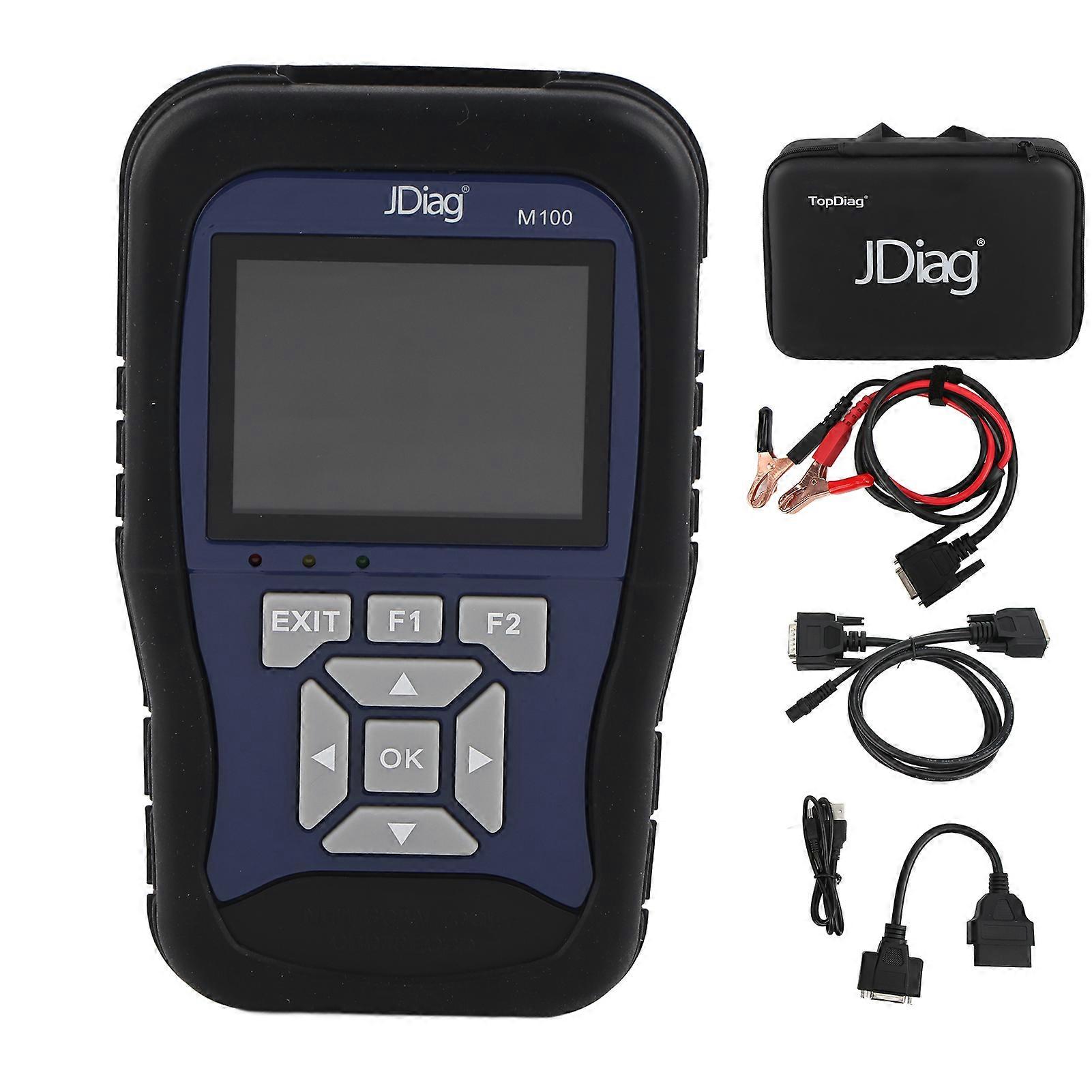 12V Motorcycle Scanner Code Reader Battery Tester Smart Dual System Handheld Diagnostic Tool