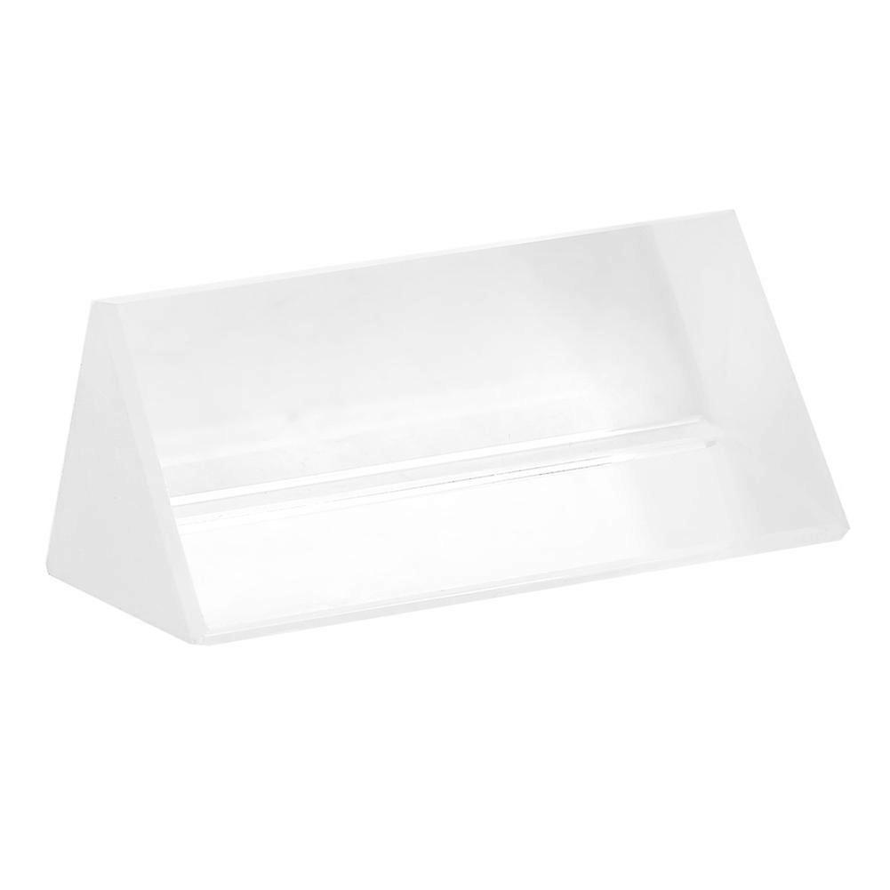 Prisme triangulaire en verre optique K9 30 x 30 x 60 mm pour l'enseignement du spectre lumineux