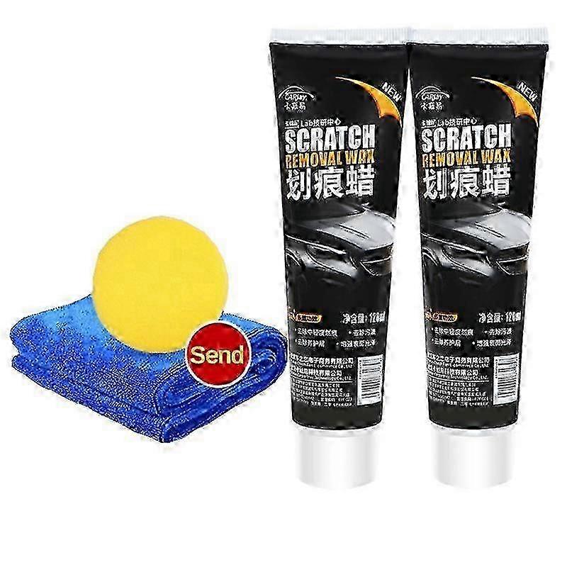 2x Paint Brush for Car Scratch Repair Solution for Removing Stains, Scratch Repair Agent, and Scratch Free Wax