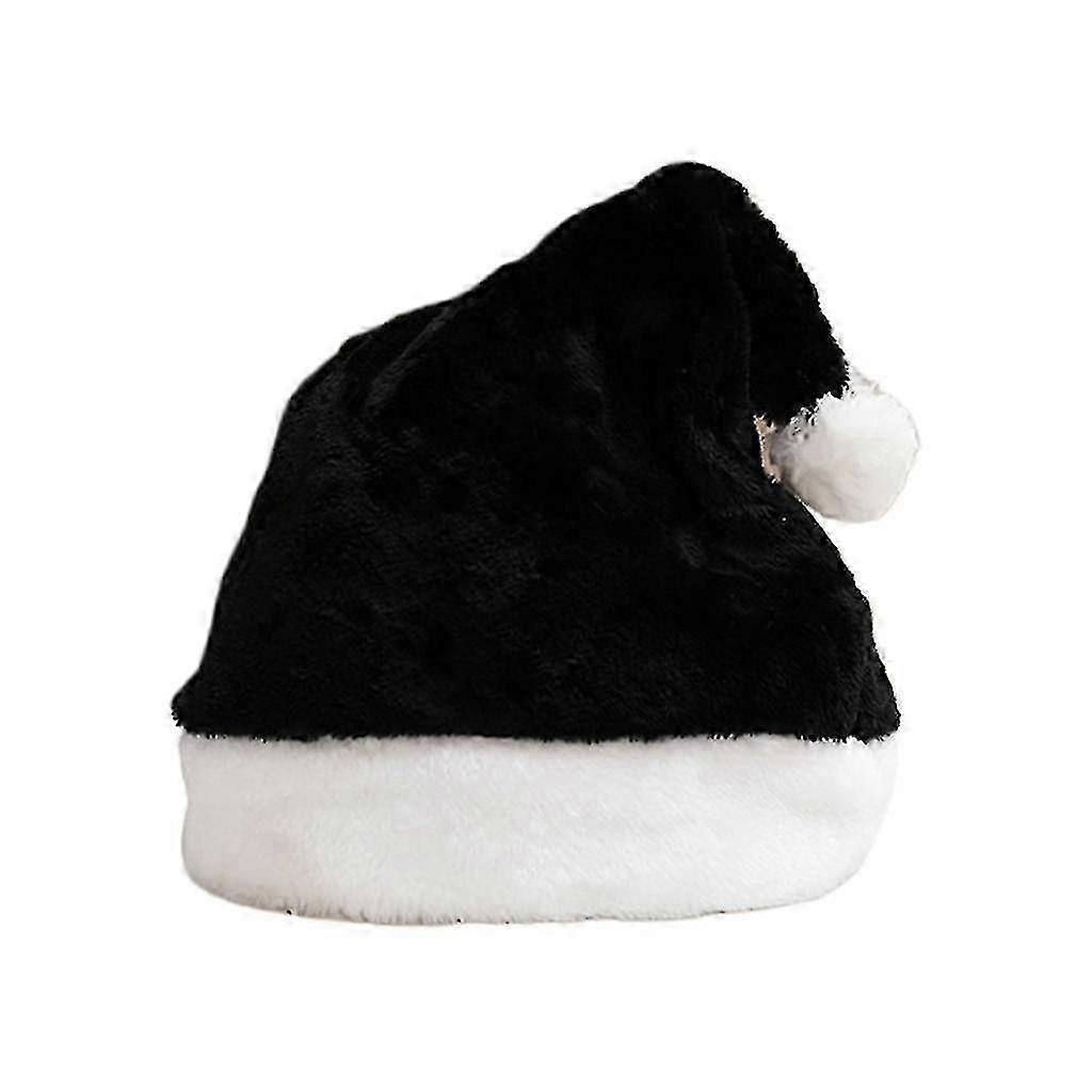 Carnival Christmas Hat Santa Hat Xmas Holiday Hat Unisex Velvet Comfort Hats-zong