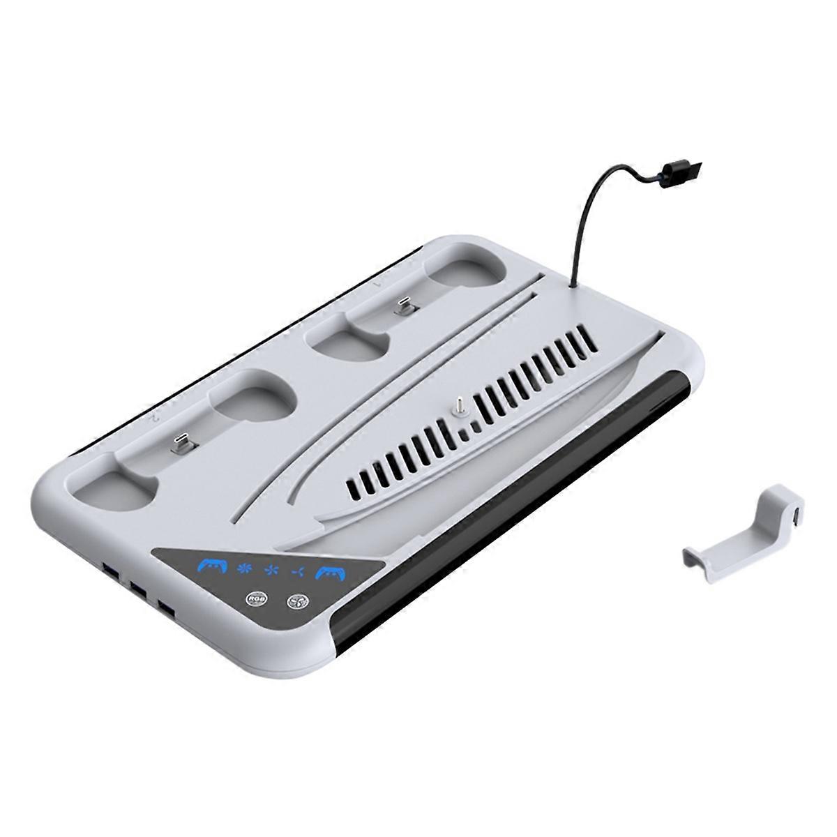 For P5 Cooling Station with Light Cooling Fan Dual Charger for A